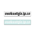 "OldEnglish" Die-Cut Vinyl Sticker