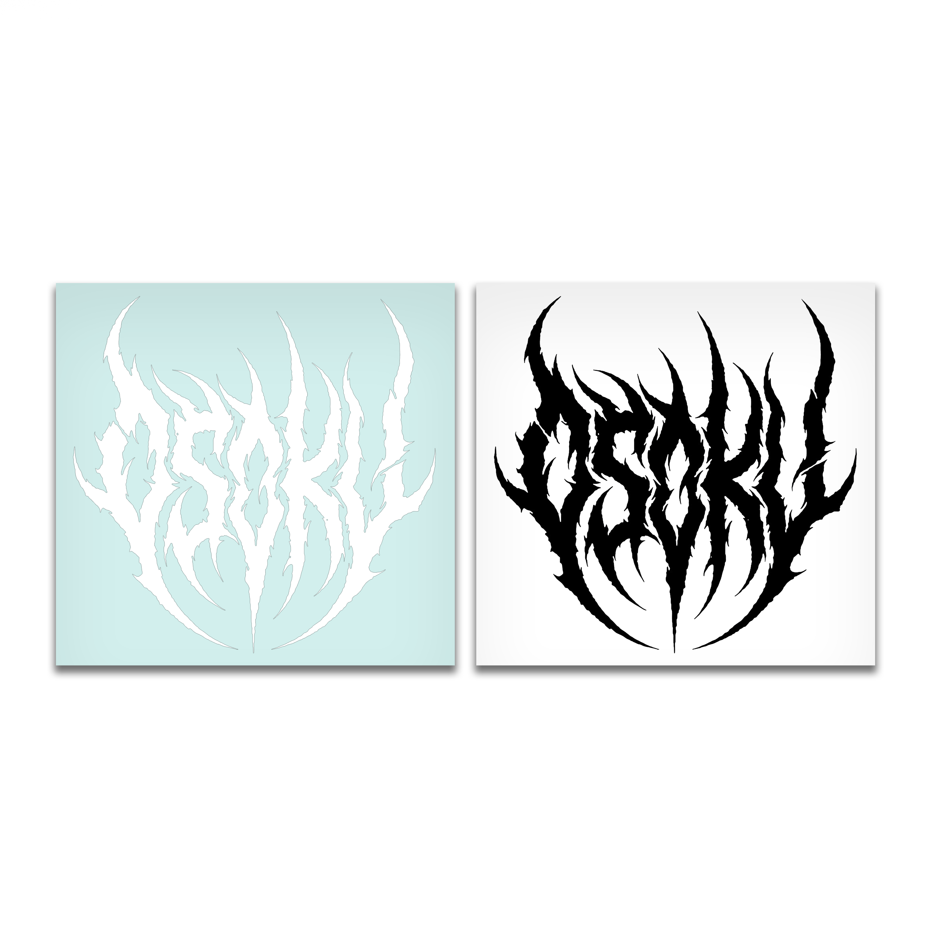 "death" Die-Cut Vinyl Sticker
