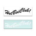 "HotBoiClub" Die-Cut Vinyl Sticker